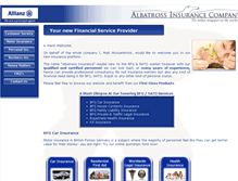 Tablet Screenshot of alba-ins.com